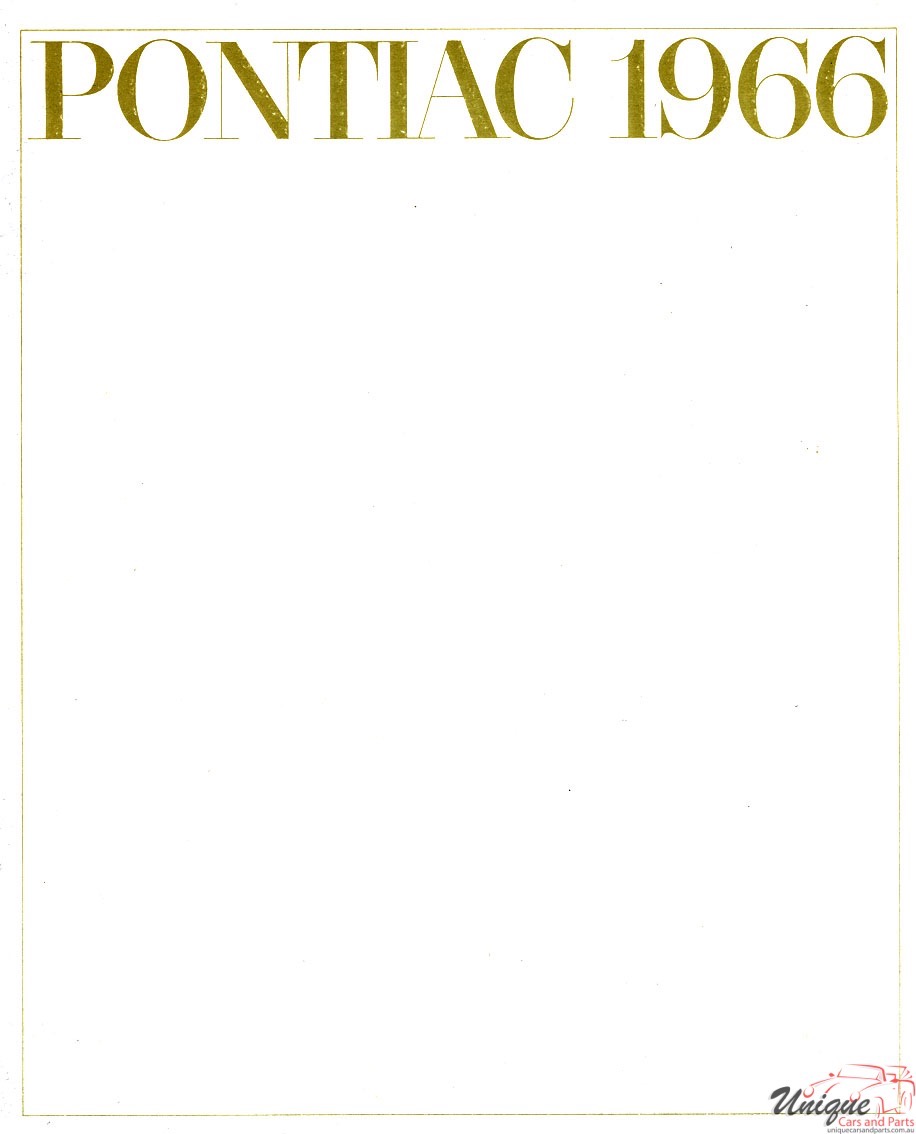 1966 Pontiac Prestige Brochure